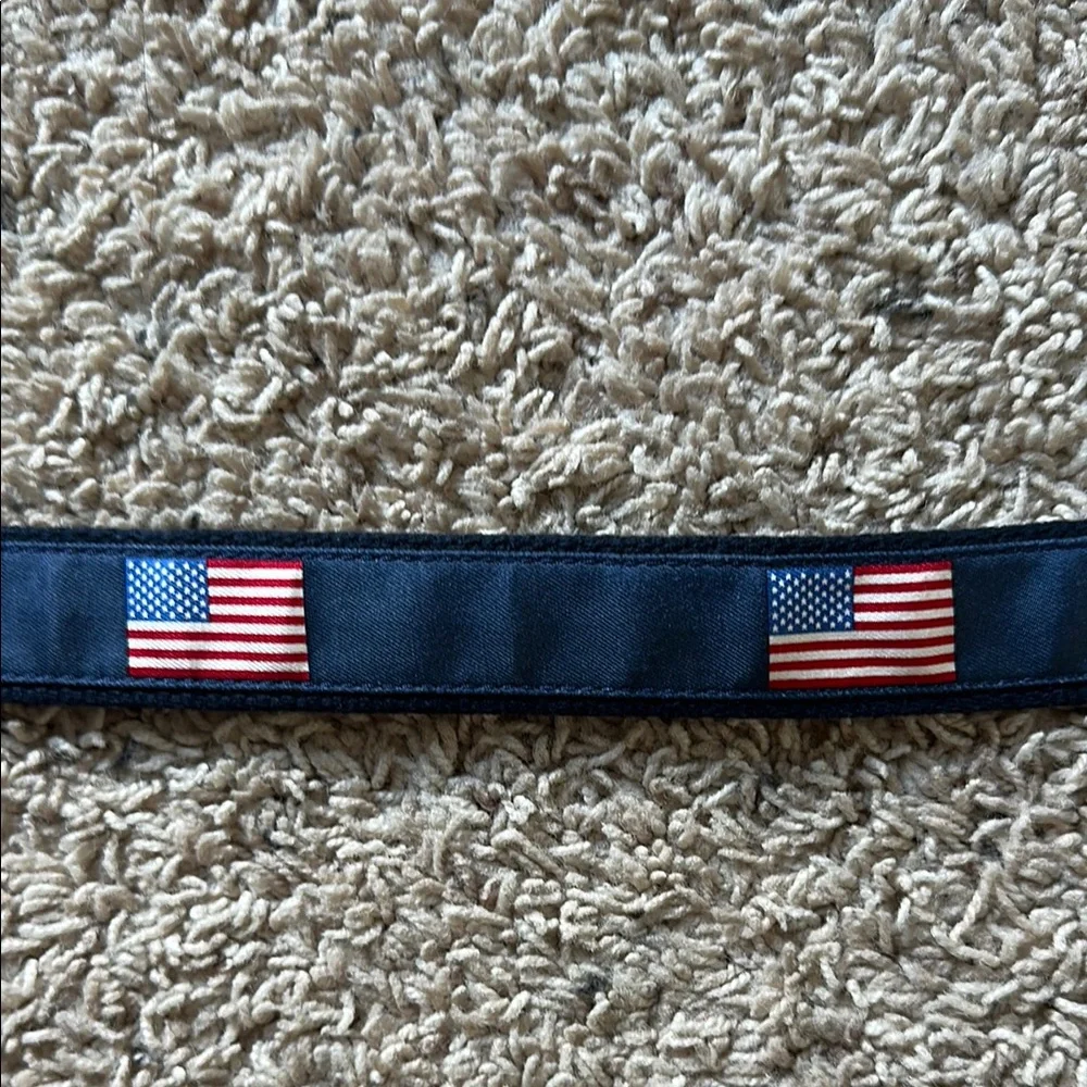 Boys Vineyard Vines Leather and Nylon Belt